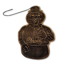 “SAM THE SNOWMAN" ORNAMENT