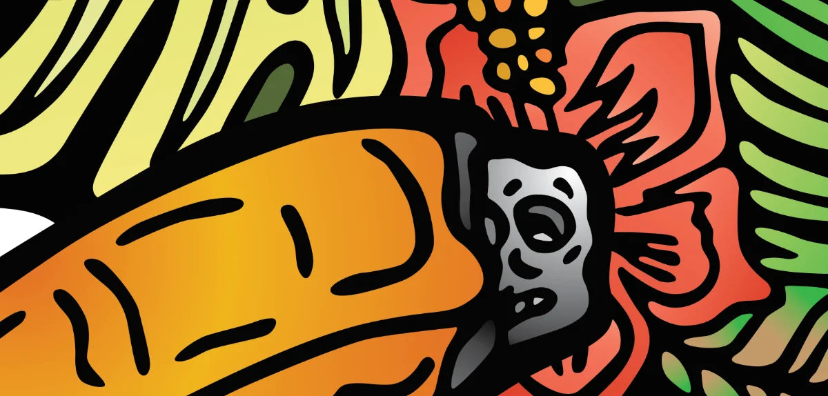 Skull Garden close-up — homepage hero banner